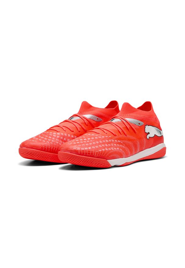Puma - Buty piłkarskie unisex FUTURE 9 MATCH IT PUMA. Kolor: czarny, czerwony, biały, wielokolorowy. Sport: piłka nożna