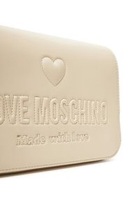 Love Moschino - LOVE MOSCHINO Torebka JC4221PP0MKF0110 Écru. Materiał: skórzane #5