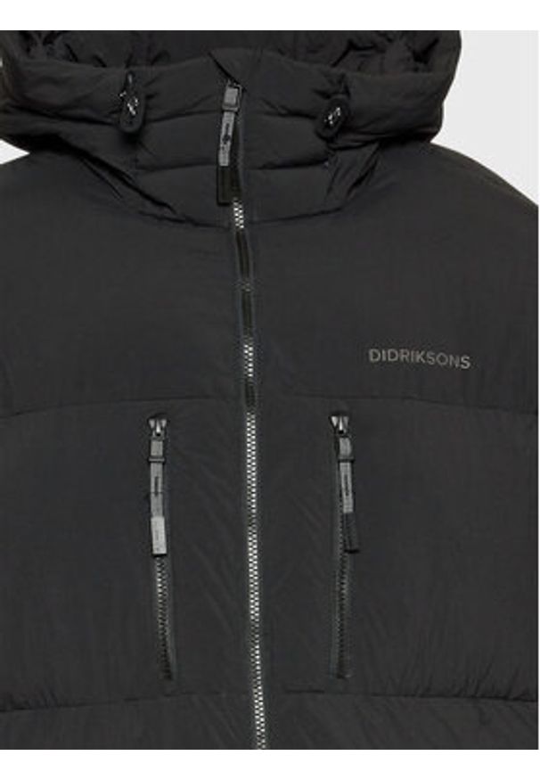 Didriksons Kurtka zimowa Hilmer 504239 Czarny Loose Fit. Kolor: czarny. Materiał: syntetyk. Sezon: zima