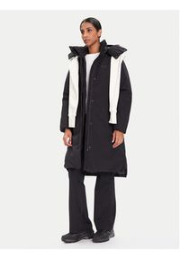 Jack Wolfskin Płaszcz zimowy Frost Haven A65090 Czarny Regular Fit. Kolor: czarny. Materiał: syntetyk. Sezon: zima #5