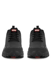 Hunter Trekkingi H1-027 Czarny. Kolor: czarny. Materiał: materiał. Sport: turystyka piesza