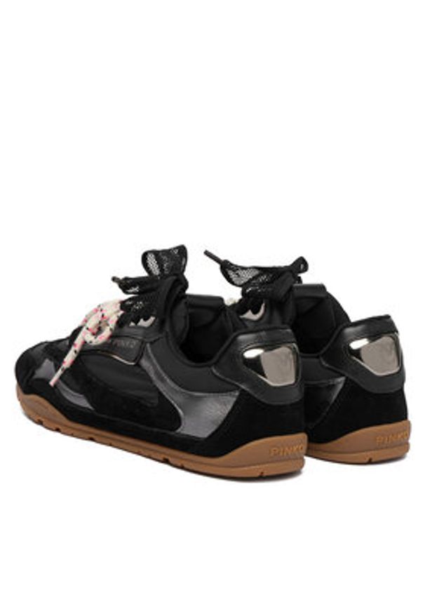 Pinko - PINKO Sneakersy Yulia 01 SS0185 P076 Czarny. Kolor: czarny. Materiał: skóra, zamsz
