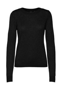 Vero Moda Sweter 10291147 Czarny Regular Fit. Kolor: czarny. Materiał: syntetyk #4