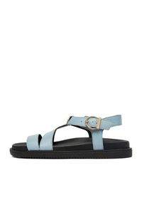 Beverly Hills Polo Club Sandały EO-WI16-SERDINIA-01 Niebieski. Kolor: niebieski. Materiał: skóra #6