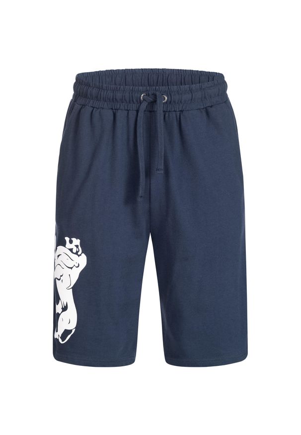 Krótka Lonsdale Badnagie. Kolor: niebieski. Długość: krótkie