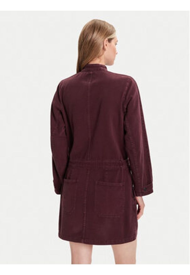 G-Star RAW - G-Star Raw Sukienka jeansowa Moto D27009-E078 Fioletowy Relaxed Fit. Kolor: fioletowy. Materiał: bawełna