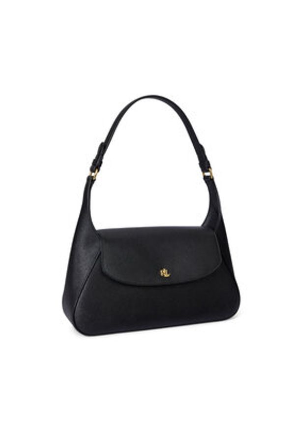 Lauren Ralph Lauren - LAUREN RALPH LAUREN Torebka 431969364001 Czarny. Kolor: czarny. Materiał: skórzane
