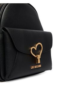 Love Moschino - LOVE MOSCHINO Plecak JC4137PP1OLQ0000 Czarny. Kolor: czarny. Materiał: skóra #2