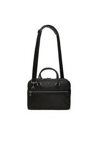 Guess Torba na laptopa HMLUHN P4447 Czarny. Kolor: czarny. Materiał: materiał