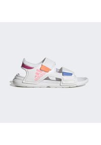 Adidas - Altaswim Sandals. Kolor: biały, wielokolorowy, różowy