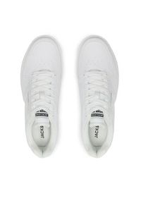 Jack & Jones - Jack&Jones Sneakersy Jam 12203668 Biały. Kolor: biały. Materiał: skóra #3