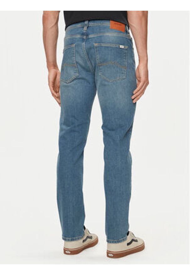 Mustang Jeansy Orlando 1015121 Niebieski Slim Fit. Kolor: niebieski