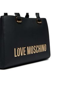 Love Moschino - LOVE MOSCHINO Torebka JC4022PP1LKD0000 Czarny. Kolor: czarny. Materiał: skórzane #5