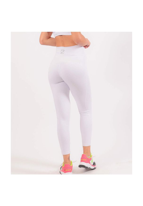 Damskie legginsy Givova ECO. Kolor: wielokolorowy, biały, czarny. Materiał: materiał