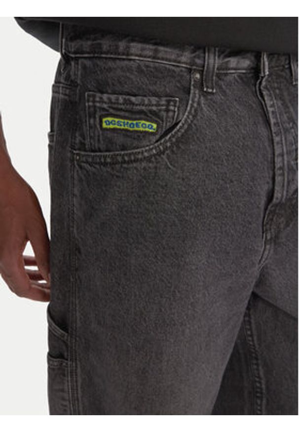 DC Shoes Jeansy Worker Carpenter Bac EDYDP03432 Czarny Baggy Fit. Kolor: czarny