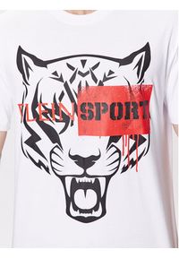 Plein Sport T-Shirt SACC MTK6029 SJY001N Biały Regular Fit. Kolor: biały. Materiał: bawełna. Styl: sportowy #5