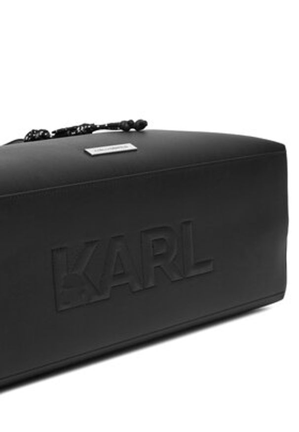 Karl Lagerfeld - KARL LAGERFELD Torebka B1W30001 Czarny. Kolor: czarny. Materiał: skórzane