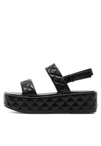 DeeZee Sandały KL-E8175-20 Czarny. Kolor: czarny. Materiał: skóra #5