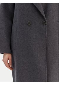 ViCOLO Płaszcz wełniany TF0003 Szary Regular Fit. Kolor: szary. Materiał: syntetyk #5