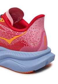 HOKA - Hoka Buty do biegania Mach 6 1147553 Czerwony. Kolor: czerwony. Materiał: materiał #4