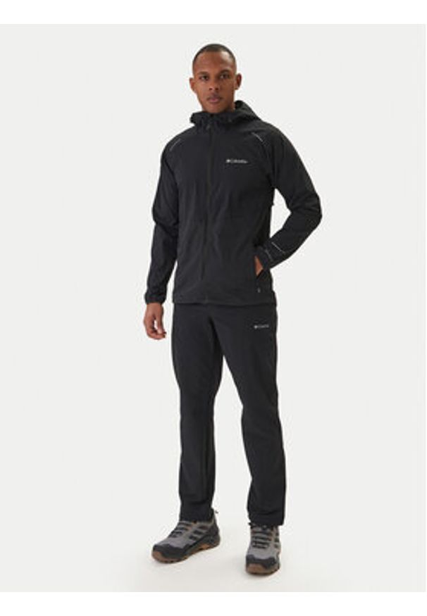 columbia - Columbia Kurtka softshell Tech™ II Wind 2160521 Czarny Regular Fit. Kolor: czarny. Materiał: syntetyk