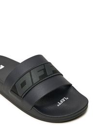 OFF-WHITE - Off-White Klapki OMIC001F22MAT0010707 Czarny. Kolor: czarny. Materiał: skóra #5