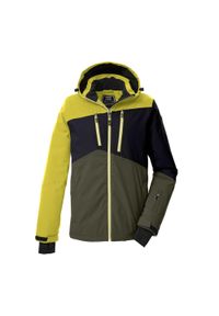 Kurtka narciarska Killtec KSW 306. Kolor: wielokolorowy, zielony, brązowy. Sezon: zima. Sport: narciarstwo #1