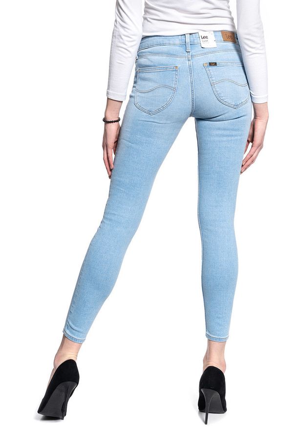 Lee - DAMSKIE SPODNIE JEANSOWE LEE Scarlett BLEACHED AZUR L526PQXL 112111813