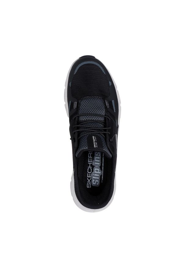 skechers - Buty do chodzenia męskie Skechers Glide Step Pro Nat. Zapięcie: bez zapięcia. Kolor: czarny. Materiał: materiał. Szerokość cholewki: normalna. Sport: turystyka piesza