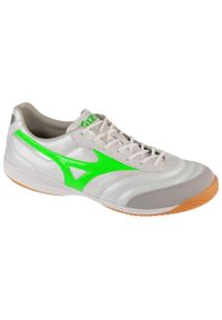 Mizuno - Buty halowe do piłki nożnej męskie, Morelia Sala Pro IN. Kolor: biały