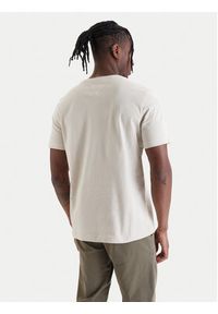 TOMMY HILFIGER - Tommy Hilfiger T-Shirt Ess Seasonal MW0MW39995 Beżowy Regular Fit. Kolor: beżowy. Materiał: bawełna #4