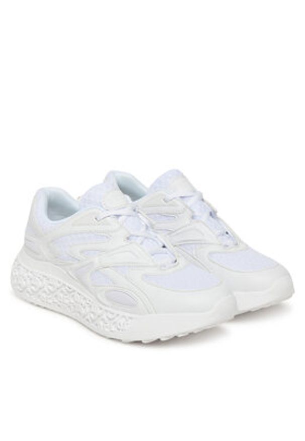 Guess Sneakersy FLTSWA LEA12 Biały. Kolor: biały. Materiał: skóra