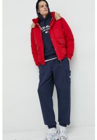 Superdry kurtka męska kolor czerwony zimowa. Okazja: na co dzień. Kolor: czerwony. Materiał: materiał. Sezon: zima. Styl: casual #3