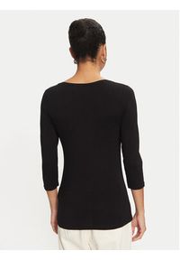 Fransa Bluzka Kiksen 600707 Czarny Slim Fit. Kolor: czarny. Materiał: wiskoza #3