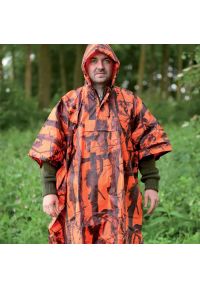 Poncho PERCUSSION. Kolor: zielony #2