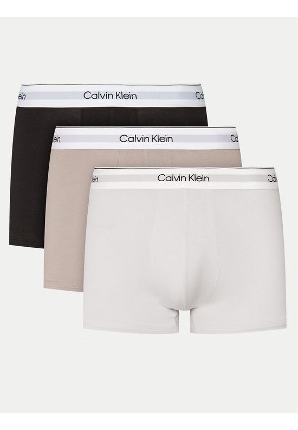 Calvin Klein Underwear Komplet 3 par bokserek 000NB3963A Kolorowy. Materiał: bawełna. Wzór: kolorowy