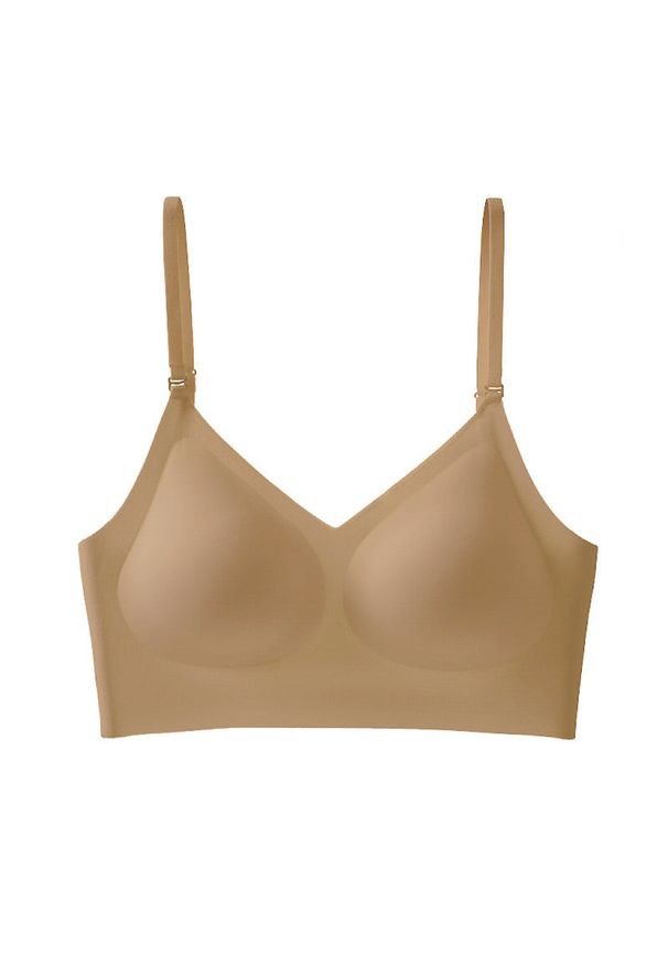 Intica - Biustonosz z wycięciem na plecach do codziennego użytku Melis. Kolor: beżowy. Materiał: materiał