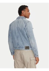 G-Star RAW - G-Star Raw Kurtka jeansowa D26919-D788 Niebieski Slim Fit. Kolor: niebieski. Materiał: bawełna #4