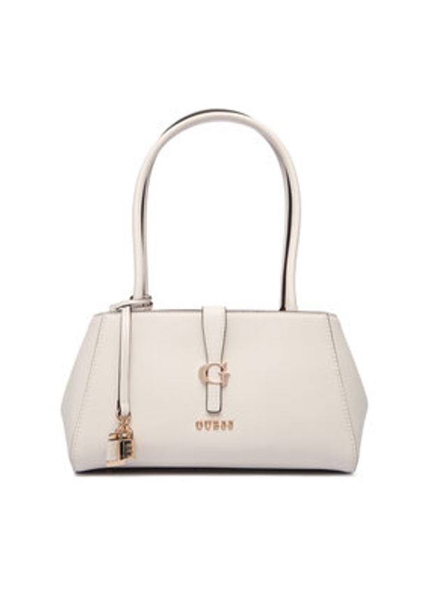 Guess Torebka Carrie HWVG98 96080 Écru. Kolor: kremowy. Materiał: skórzane