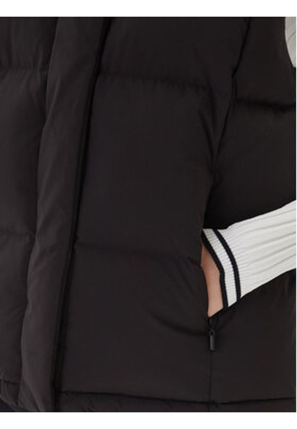 Tommy Jeans Bezrękawnik Tjw Alaska Grid Down Vest DW0DW21627 Czarny Regular Fit. Kolor: czarny. Materiał: syntetyk. Długość rękawa: bez rękawów