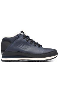Buty New Balance H754LFN - granatowe. Okazja: na spacer, na co dzień. Kolor: niebieski. Materiał: skóra. Szerokość cholewki: normalna. Sezon: zima. Sport: turystyka piesza