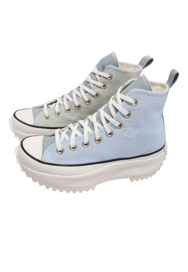 Buty do chodzenia unisex Converse Summer Denim Run Star Hike High White Gum. Kolor: biały. Materiał: guma, denim. Sport: turystyka piesza, bieganie