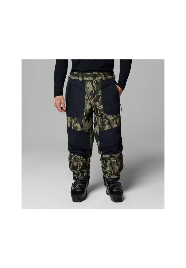 columbia - Spodnie boardowe męskie Columbia Coreshot Printed. Kolor: zielony. Sezon: zima. Sport: narciarstwo