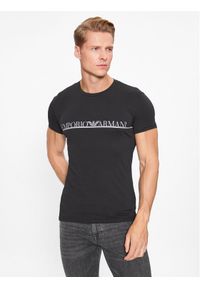 Emporio Armani Underwear T-Shirt 111035 3F729 00020 Czarny Regular Fit. Kolor: czarny. Materiał: bawełna #1