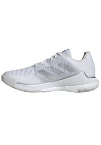 Adidas - Buty do siatkówki adidas Crazyflight W IG3970 białe. Zapięcie: sznurówki. Kolor: biały. Materiał: guma, syntetyk, tkanina. Szerokość cholewki: normalna. Sport: siatkówka #7