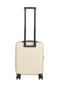 Ochnik - Komplet walizek na kółkach 19''/24''/28''. Kolor: beżowy. Materiał: materiał, poliester, guma #6