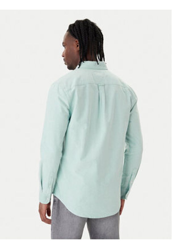 Tommy Jeans Koszula DM0DM21298 Zielony Regular Fit. Kolor: zielony. Materiał: bawełna