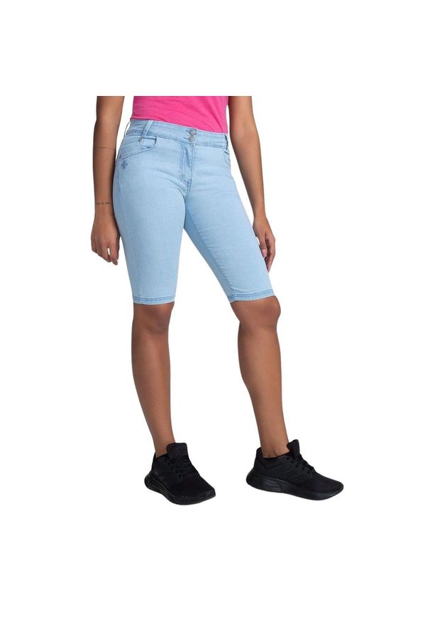 Szorty damskie Kilpi Pariva. Kolor: niebieski. Sport: turystyka piesza