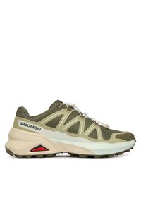 salomon - Buty do biegania Salomon. Kolor: zielony. Model: Salomon Speedcross #1