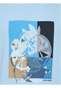 Pierre Cardin T-Shirt C5 21070.2103 Niebieski Modern Fit. Kolor: niebieski. Materiał: bawełna #3